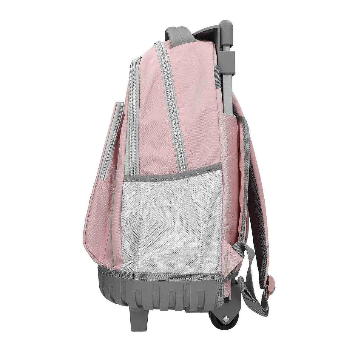 SCHULRUCKSACK TROLLEY MY BFF TOPModel grau-rosa 25 x 34 x 52 cm - Rosa/Grau, Textil (34/23cm) - Depesche Germany