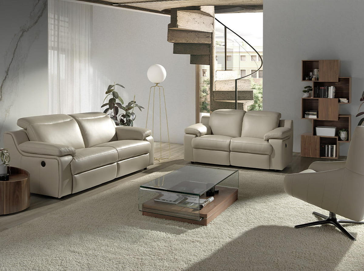 STELEUCHTE Stehleuchte goldener Stahl und weißes Glas 37/35/170 cm - Edelstahlfarben, Glas/Metall (35/37/170cm) - ANGEL CERDA