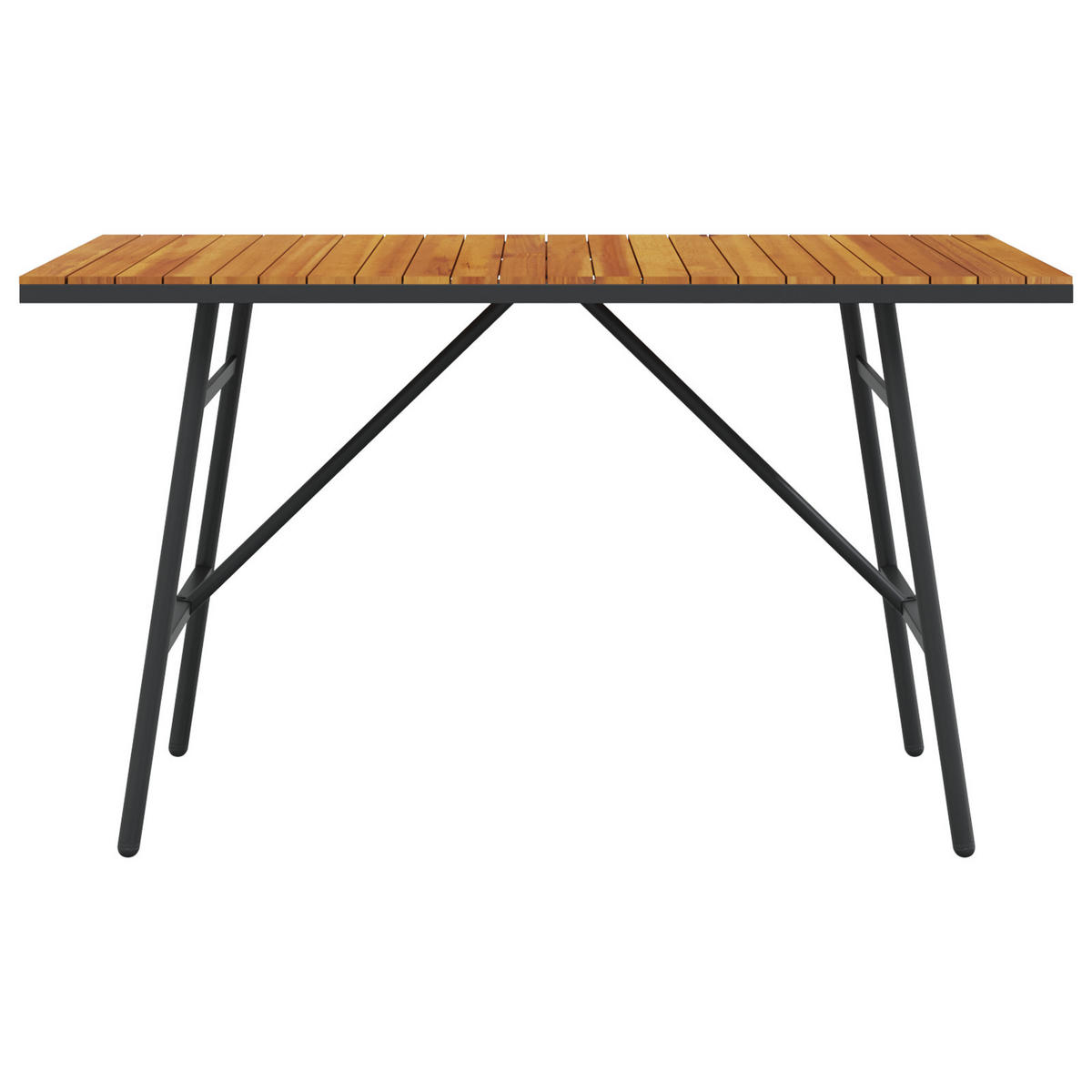 GARTENTISCH Tischbal 55/62/110 cm - Hellbraun, Naturmaterialien (110/55/62cm) - ZMH