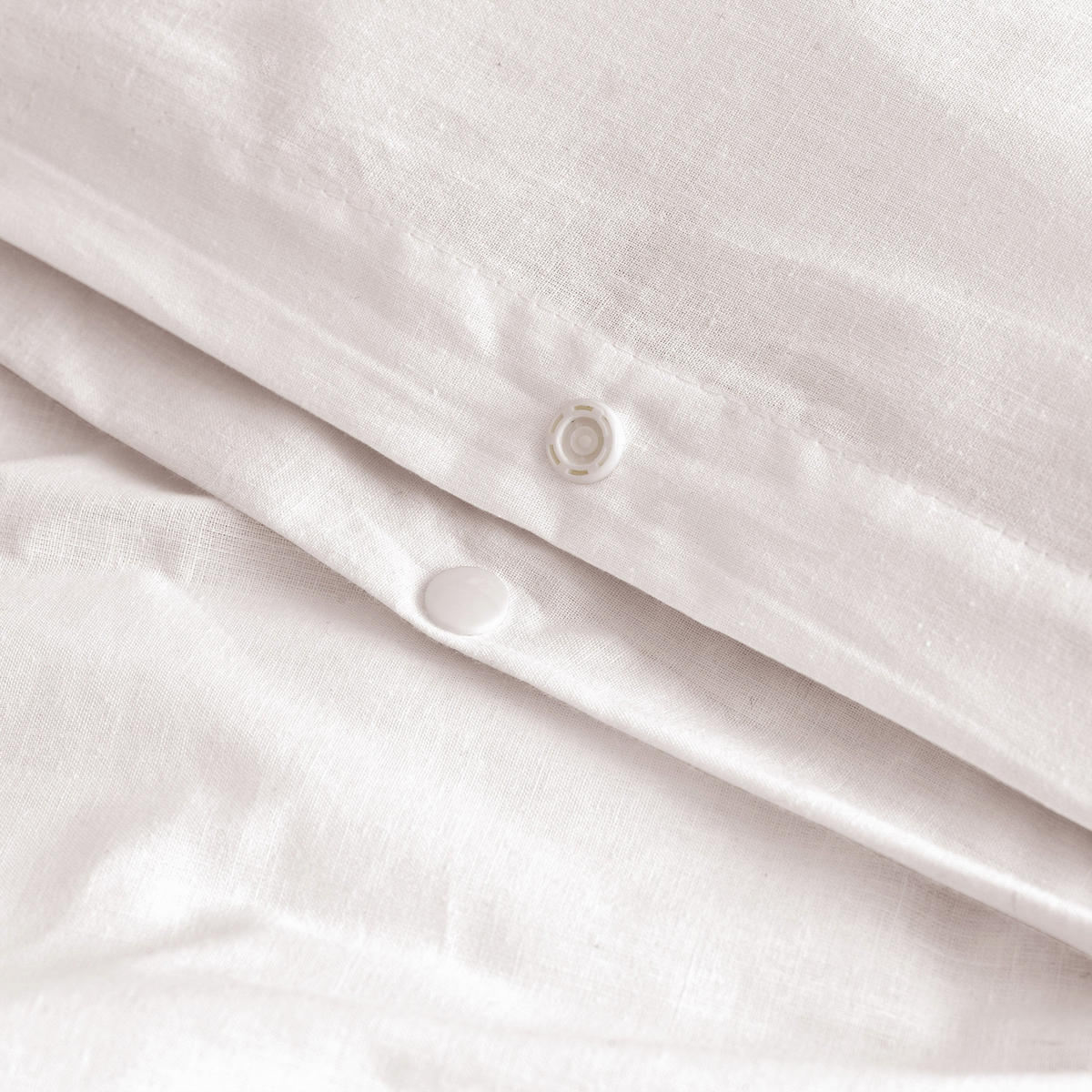 BETTBEZUG basic 240x220 cm (übergrösse) weiss - Weiß, Textil (240/220cm) - Happy Friday