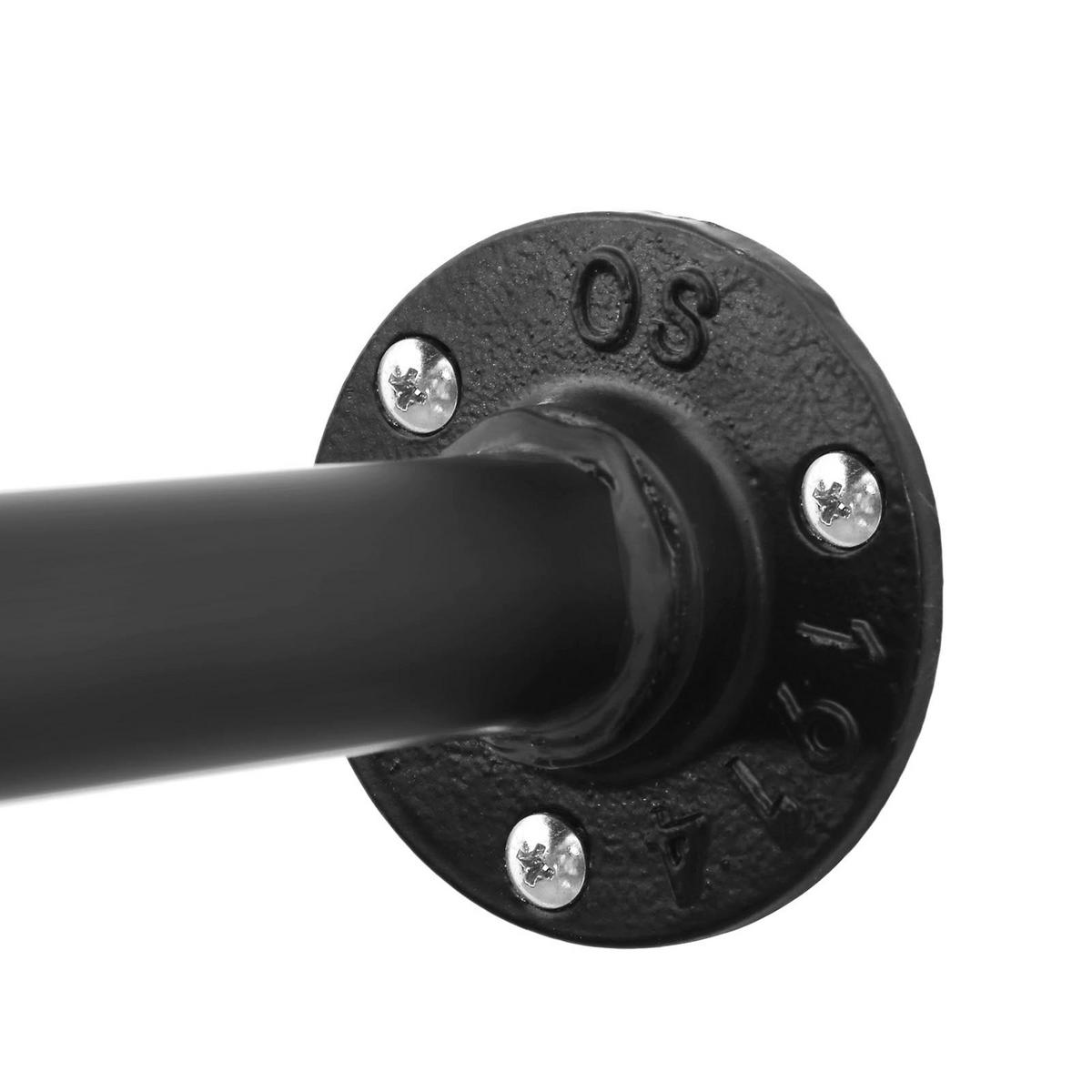 KLEIDERSTANGE - Schwarz, Metall (110cm) - Hansiro