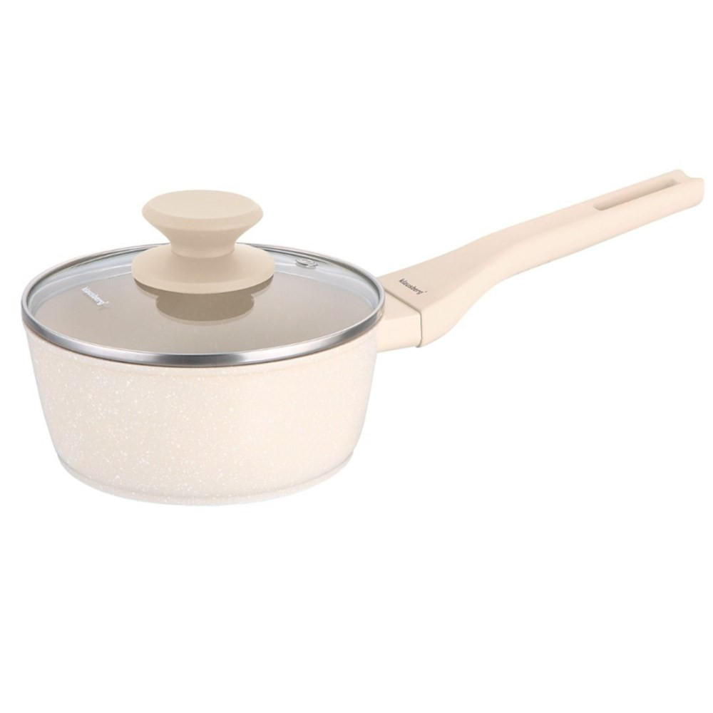 STIELTOPF Creme 16/16/7 cm KB7987 - Creme, Metall (16cm) - Klausberg 