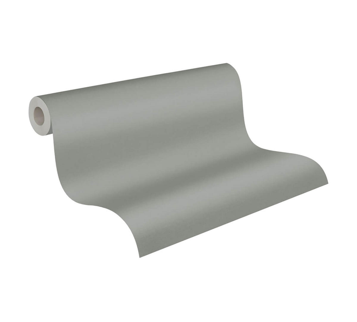 VLIESTAPETE Grau 53/1005 cm - Grau, Textil (53/1cm) - KUNSTLOFT