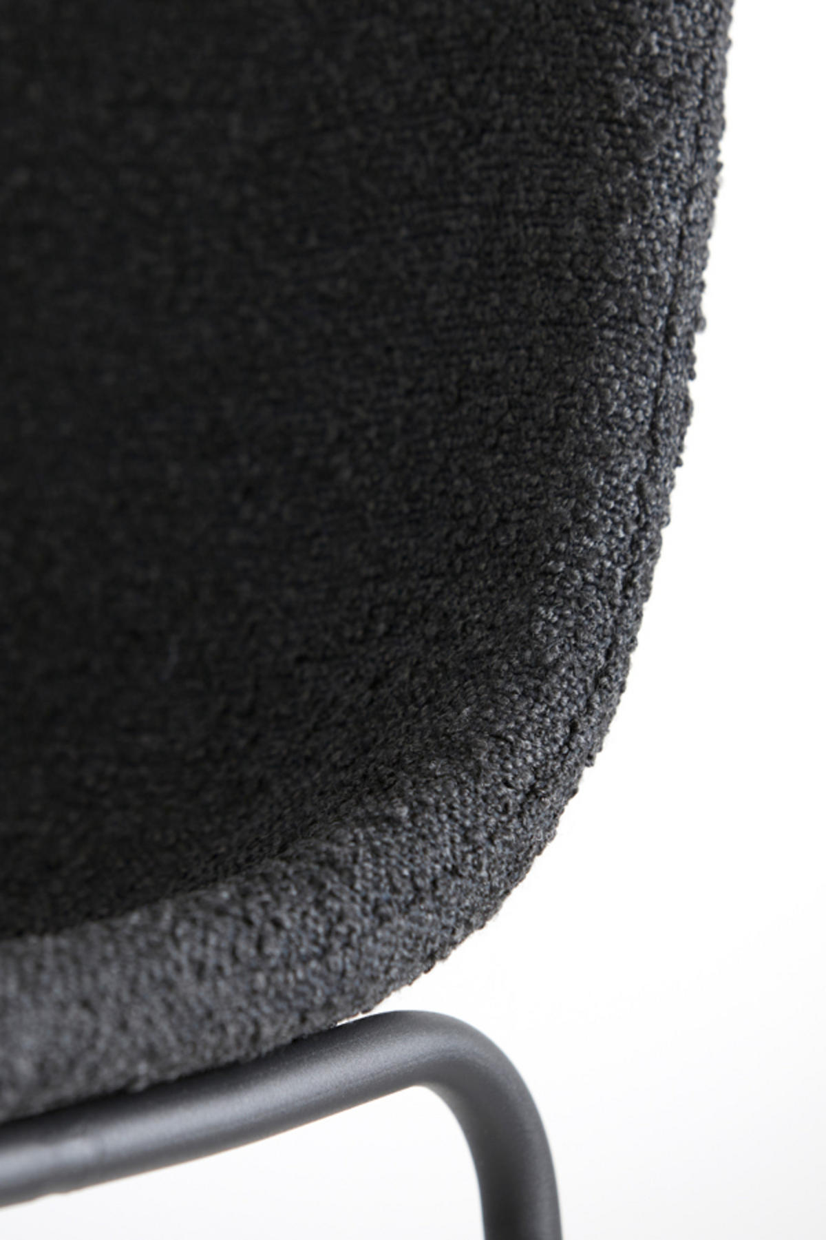 BARHOCKER Jeddo Schwarz 47/46/99 cm - Schwarz, Metall (46/99/47cm) - Light & Living