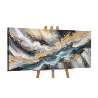 GEMÄLDE Weg der Elemente auf Keilrahmen 115x50 cm - Multicolor, Holz (115/50cm) - YS-art gallery