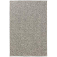 VNITŘNÍ a venkovní koberec Iowa Světle šedá 120x170 cm - světle šedá, plast/umělá hmota (120/170cm) - benuta
