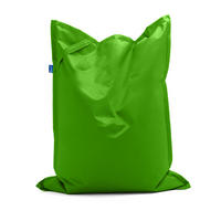 KINDER-SITZSACK Caree Kids grün für Indoor und Outdoor - Grün, Textil (140/100/30cm) - Bruni