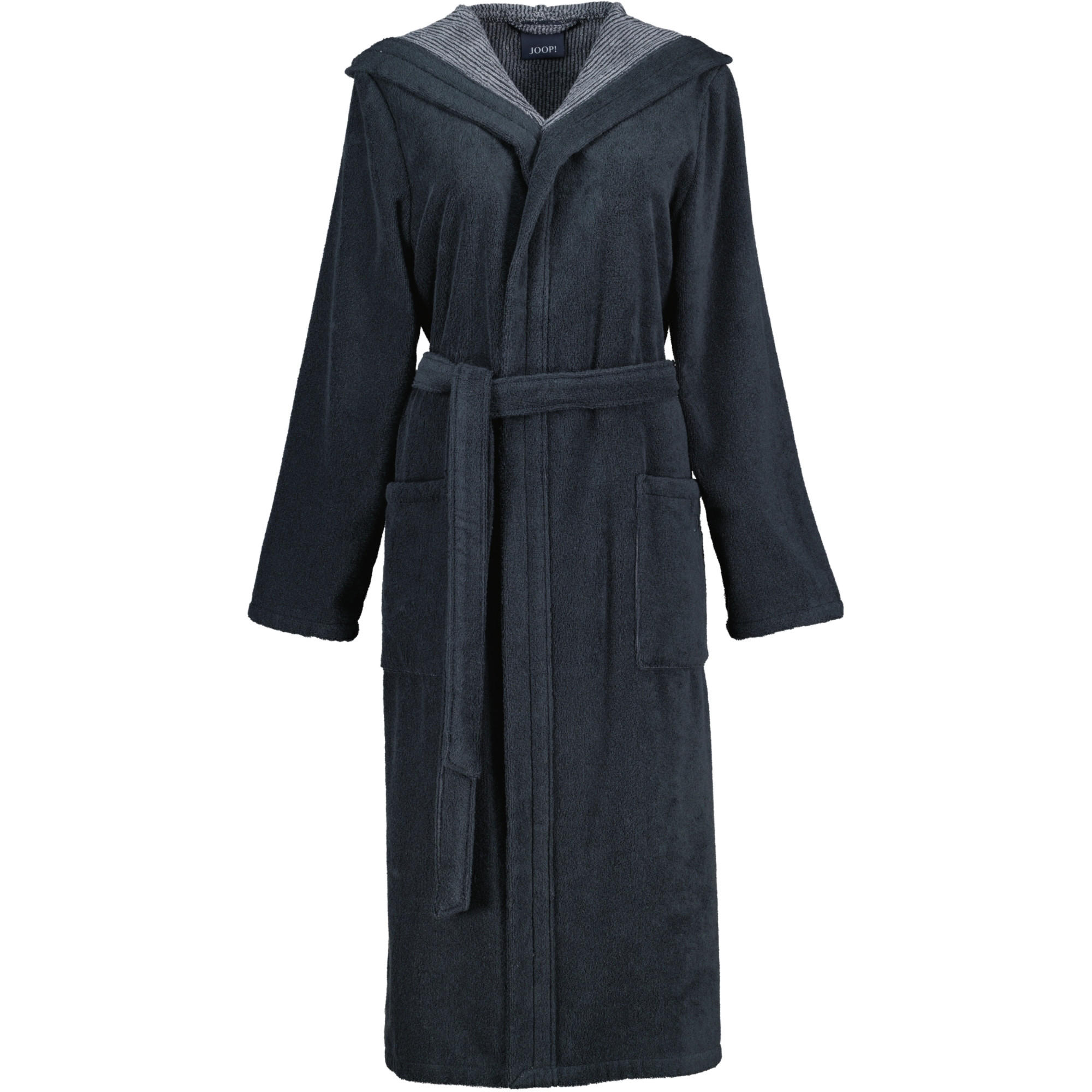BADEMANTEL DAMEN KAPUZE 1617 CLASSIC SCHWARZ - 97 - Schwarz, Textil (Mnull) - Joop!