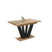 ESSTISCH Alex ausziehbar - Eiche Bianco, Holzwerkstoff (130/80/80cm) - Endo-Moebel