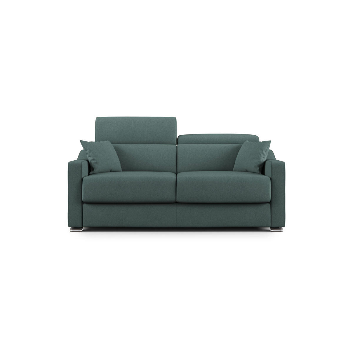 SCHLAFSOFA Amber - Grün, Textil (191/100/98cm) - Divani.store