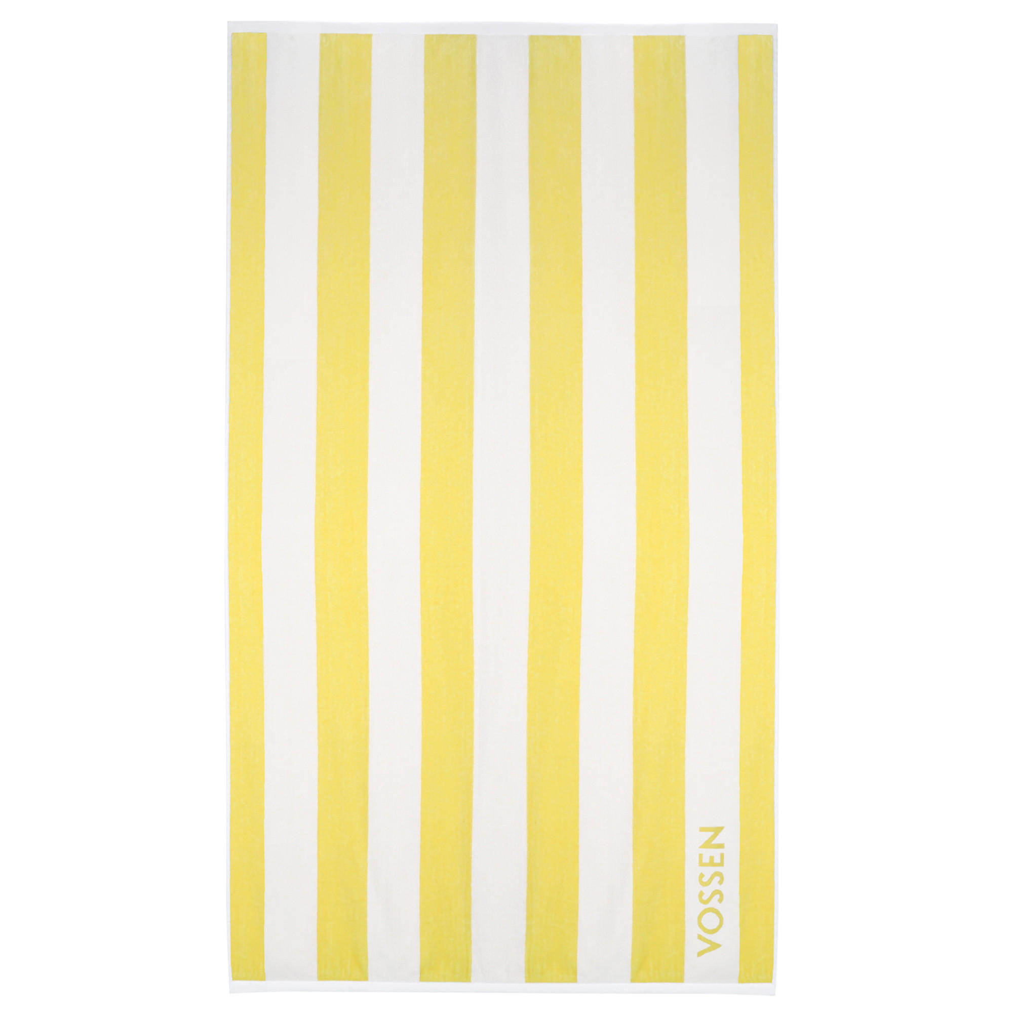 STRANDTÜCHER SIGNATURE ZITRUS - 0001 - Gelb, Textil (100/180cm) - Vossen