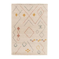 TEPPICH dicker und bequemer Shaggy beige - Beige, Textil (80/150cm) - AFK Living