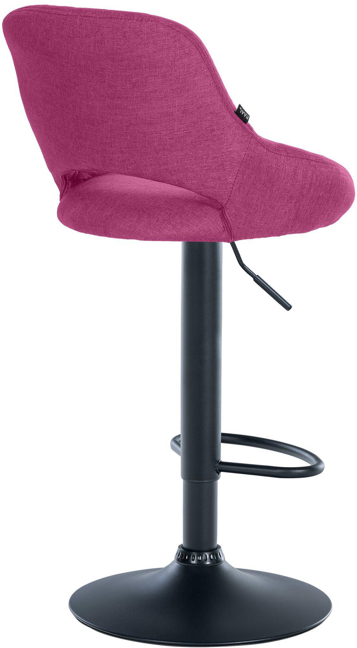 BARHOCKER 2er Set Stoff lila - Lila, Textil (47/85/48cm) - CLP
