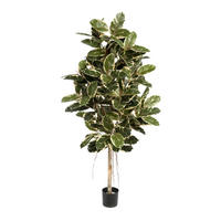 KUNSTBAUM Künstlicher Gummibaum - Kerim 210 cm - Multicolor, Kunststoff (210cm) - aplanta