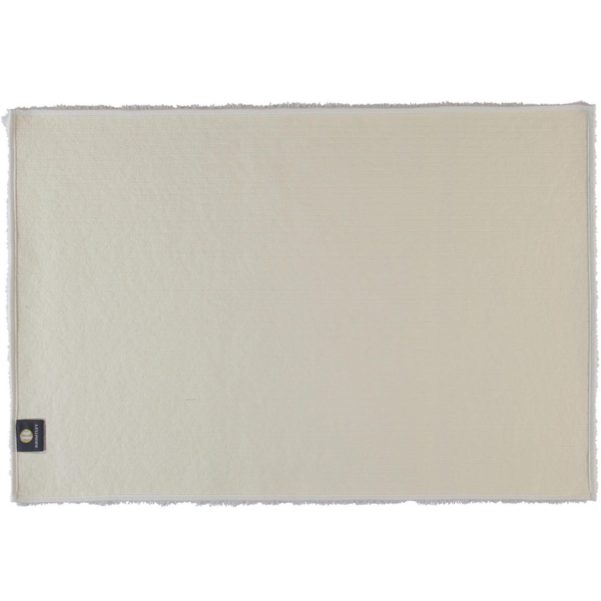 BADTEPPICHE SQUARE WEISS - 01 - Weiß, Textil (70/120cm) - Rhomtuft