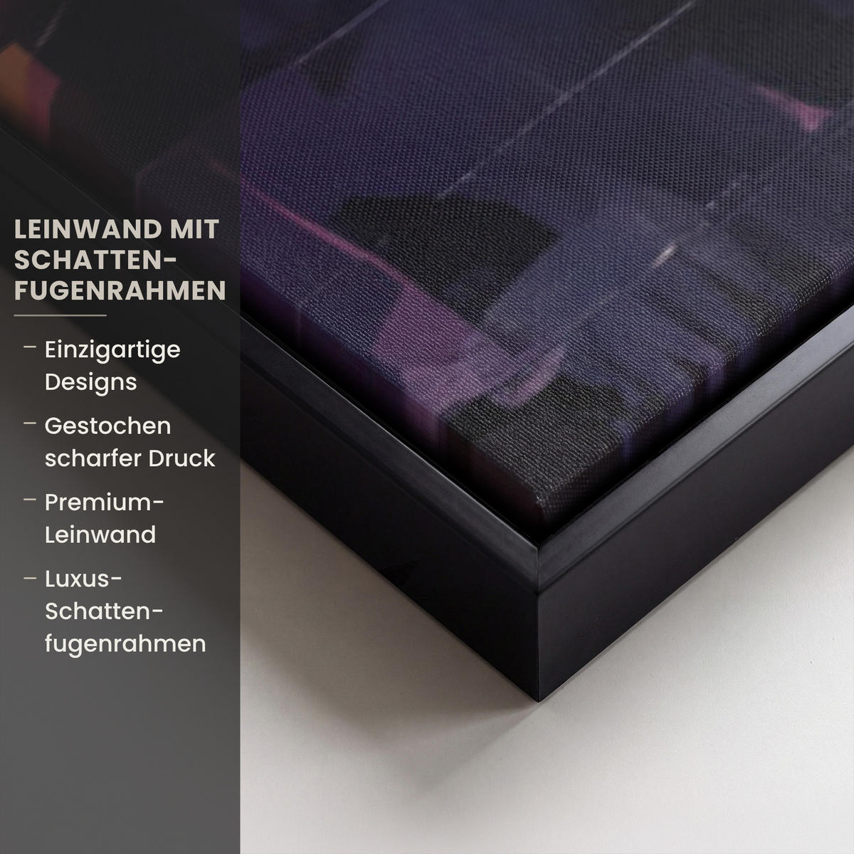 LEINWAND Bilder mit Rahmen - Graffiti - Schimpanse - Straßenkunst - Kopfhörer - Affe - 120x80 - Blau, Textil (120/80cm) - MuchoWow