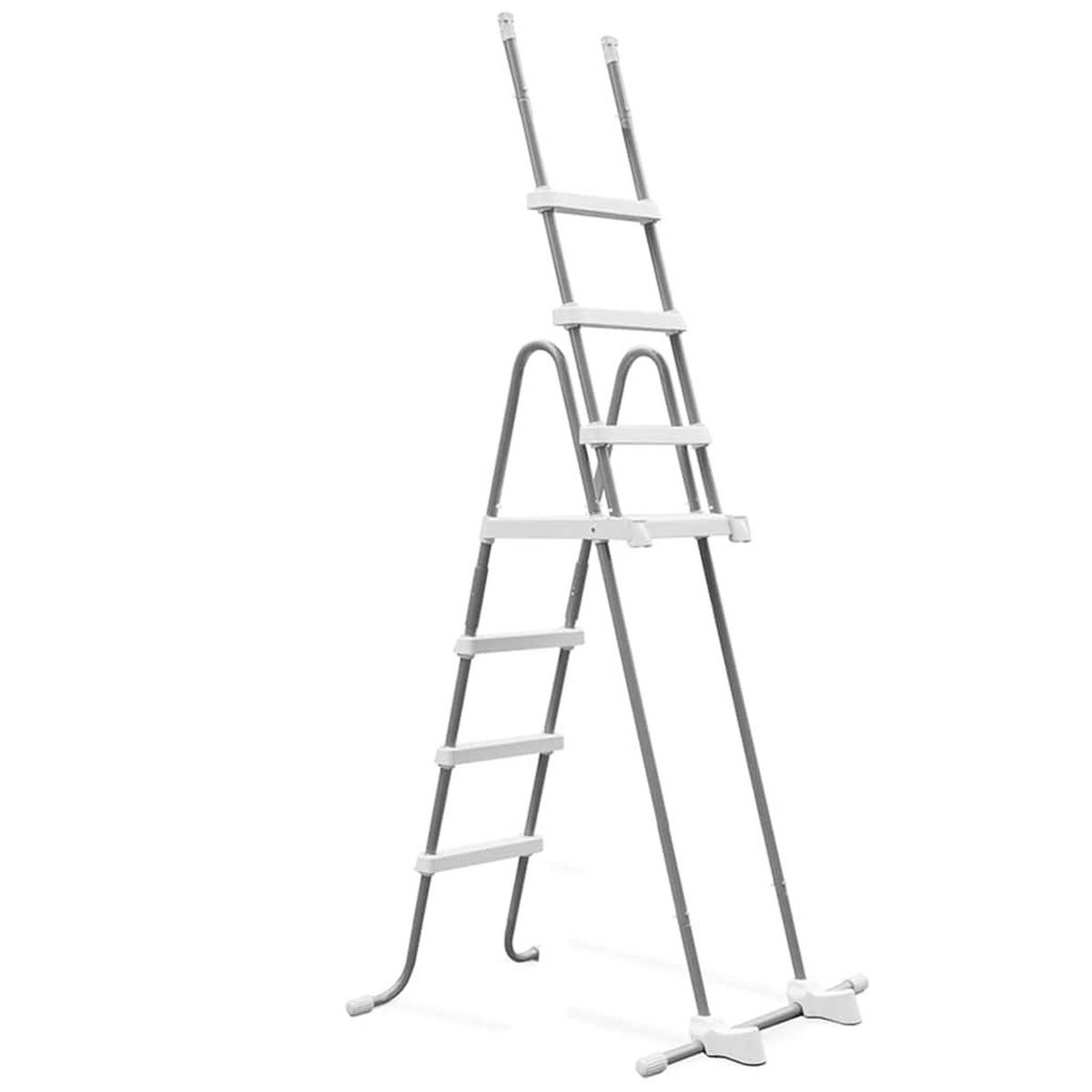 POOL-SET Intex Ultra Xtr Frame Rechteckig 549/274/132 Cm 26356Gn - Silberfarben, Metall (549/132/274cm) - INTEX