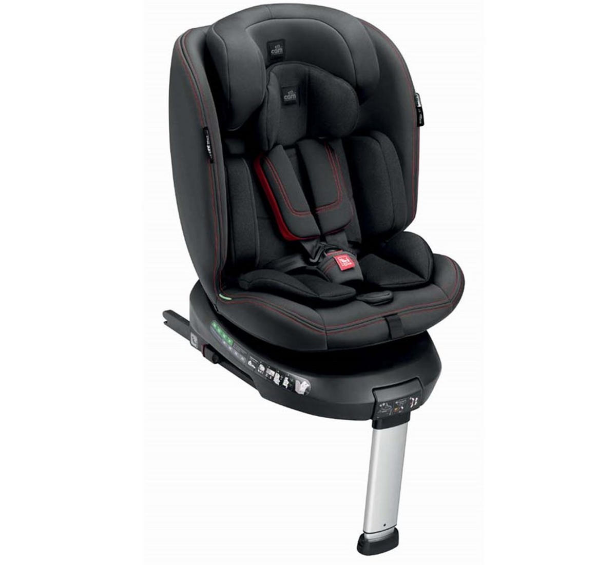 KINDERAUTOSITZ Sosta I-Size Autositz - Schwarz, Kunststoff (240/455/460cm) - Cam il Mondo del Bambino S.p.A.