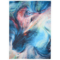 TEPPICH TOSCANA Blau 80/150 cm - Blau, Textil (80/150cm) - Tapiso