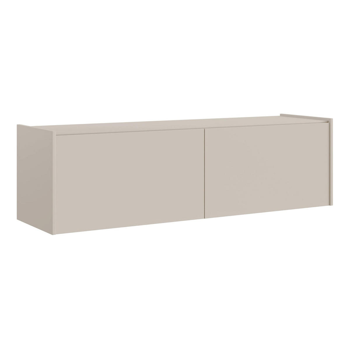 TV-LOWBOARD Magro 2-türig hängend oder stehend, Kaschmirgrau, 140 cm - Taupe, Holzwerkstoff (140/46.2/39cm) - Selsey