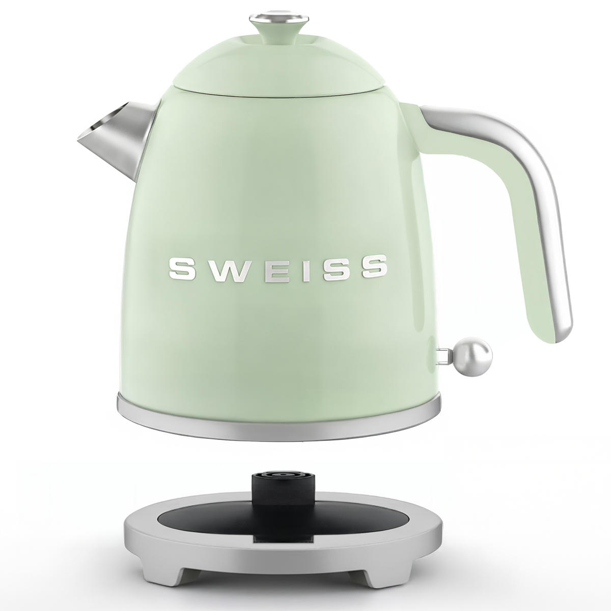 WASSERKOCHER KTS7 Grün, Vintage - Grün, Metall (16/24/22cm) - SWEISS