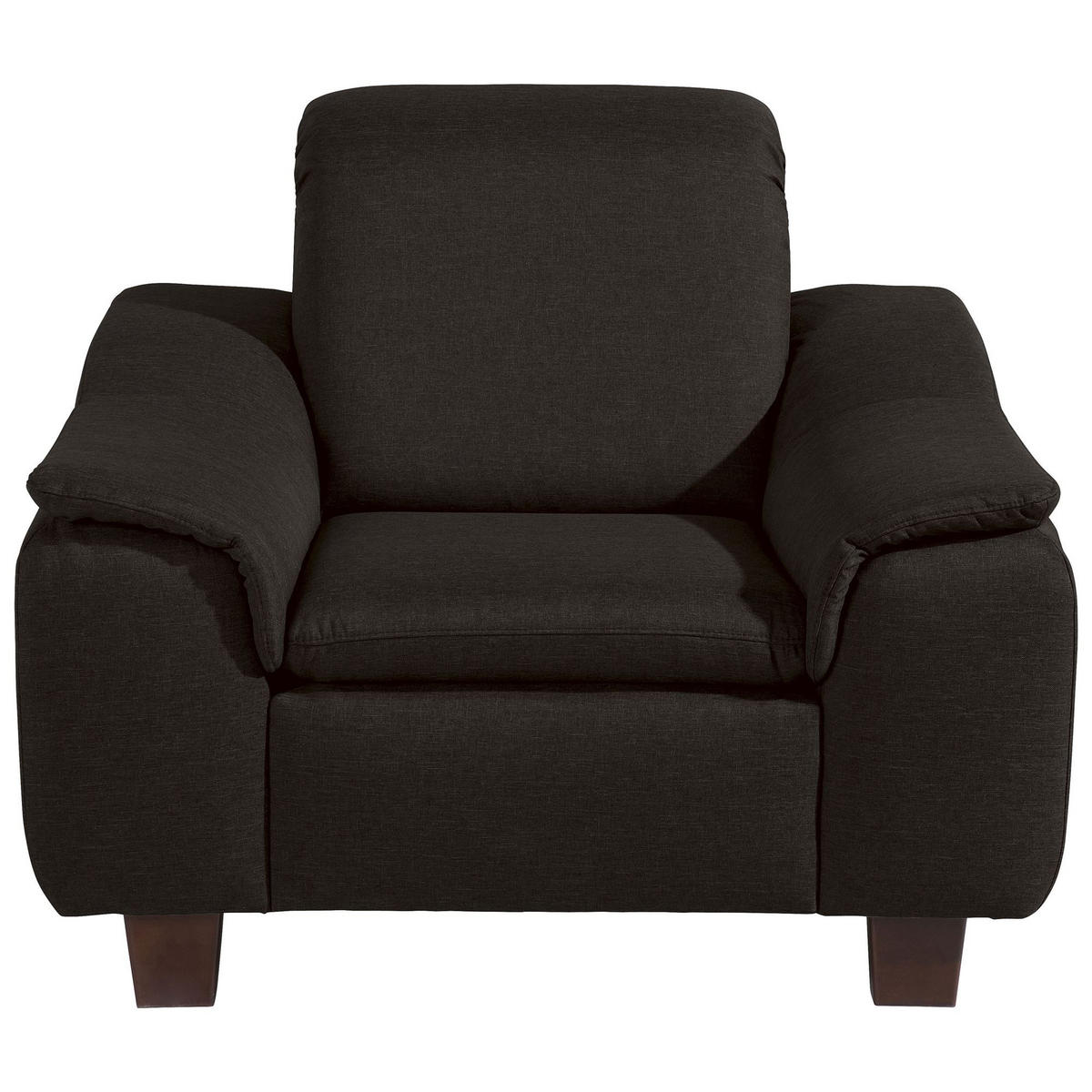 POLSTERSESSEL Kaylil Flachgewebe schoko - Mokka, Kunststoff (87/82/100cm) - 58aufmkessel