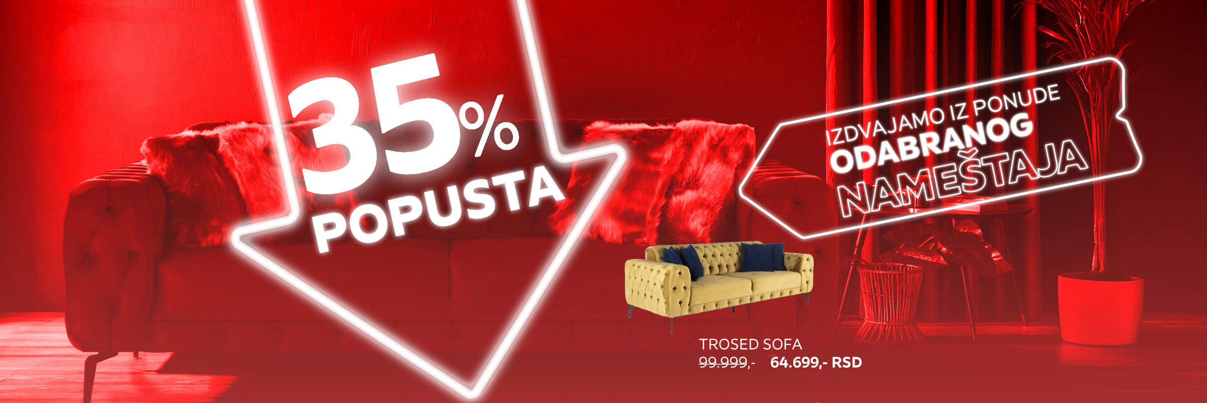 nameštaj na sniženju u lesnini