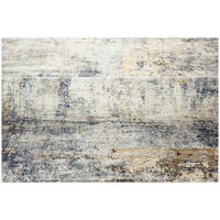 TEPPICH Polyester Grau - Grau, Textil (200/300cm) - HOMCOM