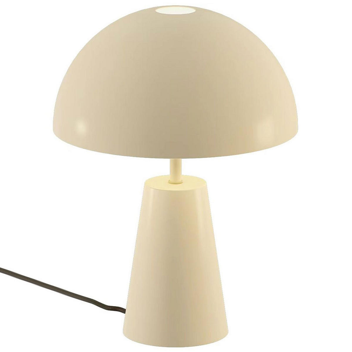 LED TISCHLEUCHTE Metall Beige - Beige, Metall (25/25/36cm) - Nowa
