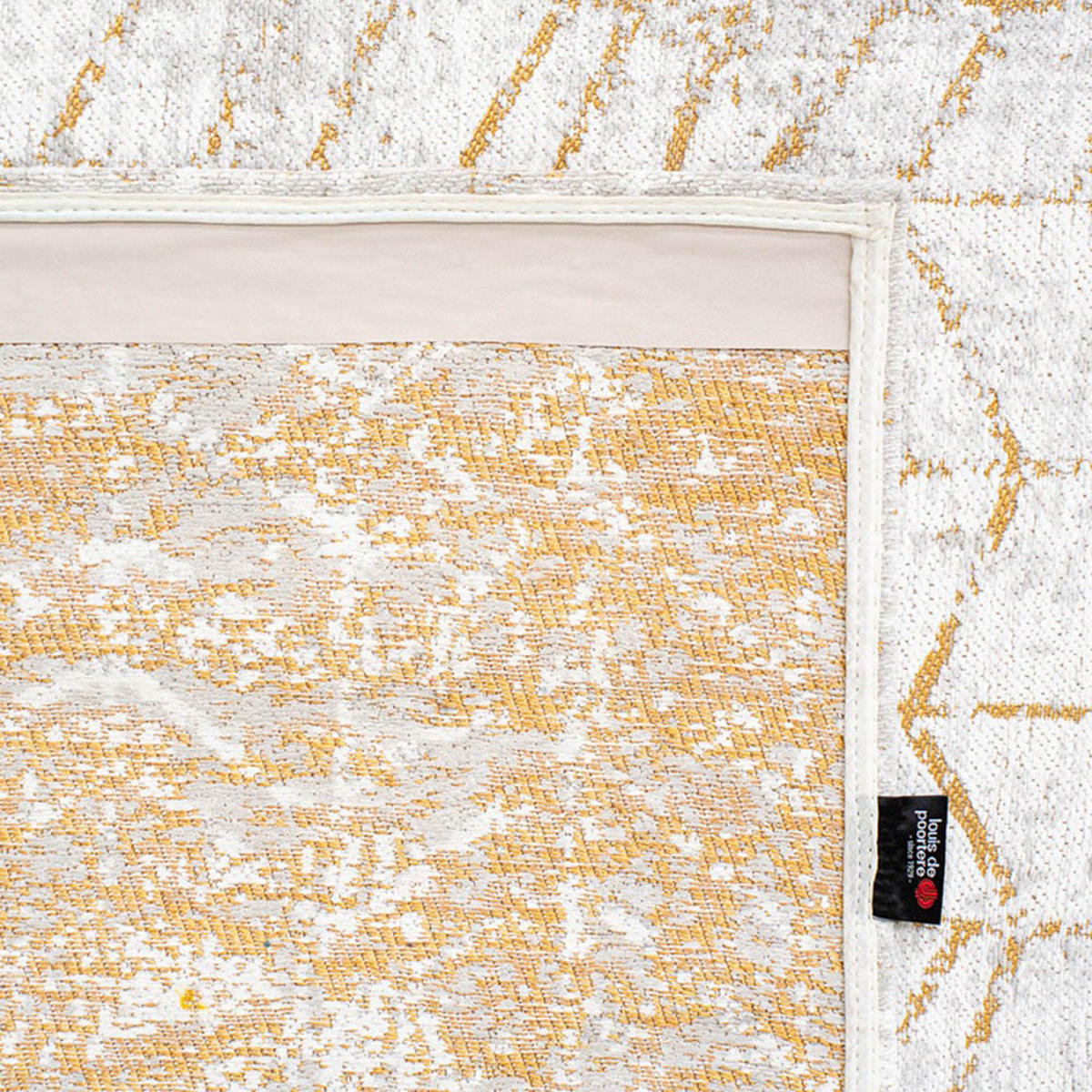 TEPPICH Central Yellow Mad Men Jacob's Ladder 170/240 cm - Beige, Textil (170/240cm) - Louis De Poortere