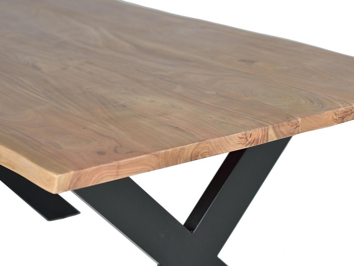 ESSTISCH aus Akazienholz - Braun, Holz (240/100/78cm) - Giner y Colomer