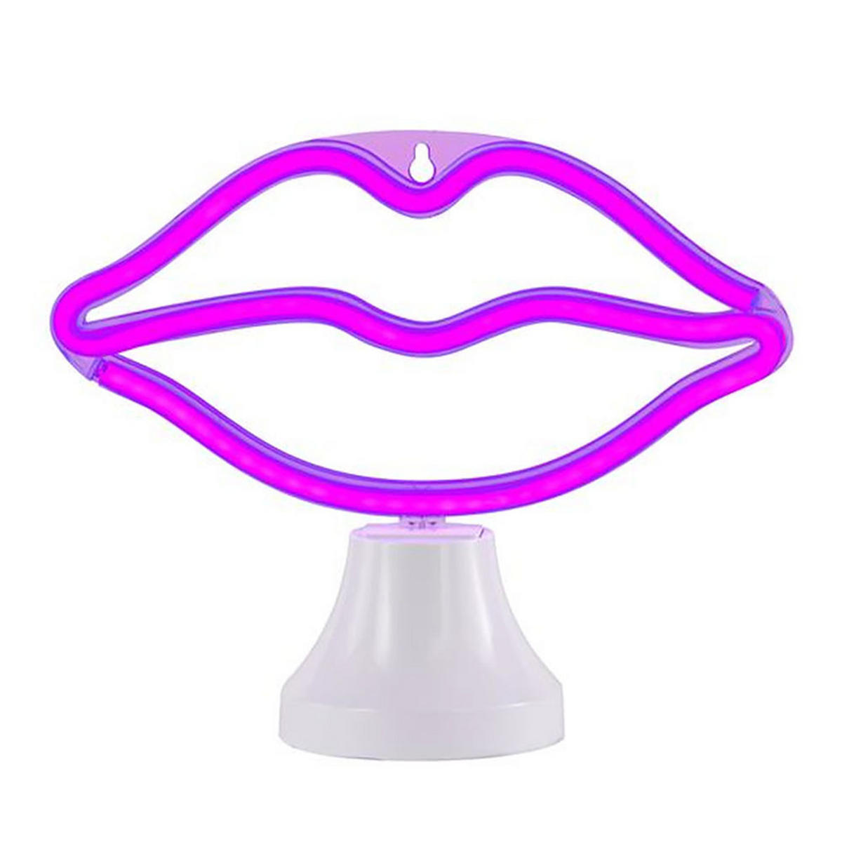 LED TISCHLEUCHTE Kunststoff Weiß - Weiß, Kunststoff (24/9.3/19.5cm) - Wofi