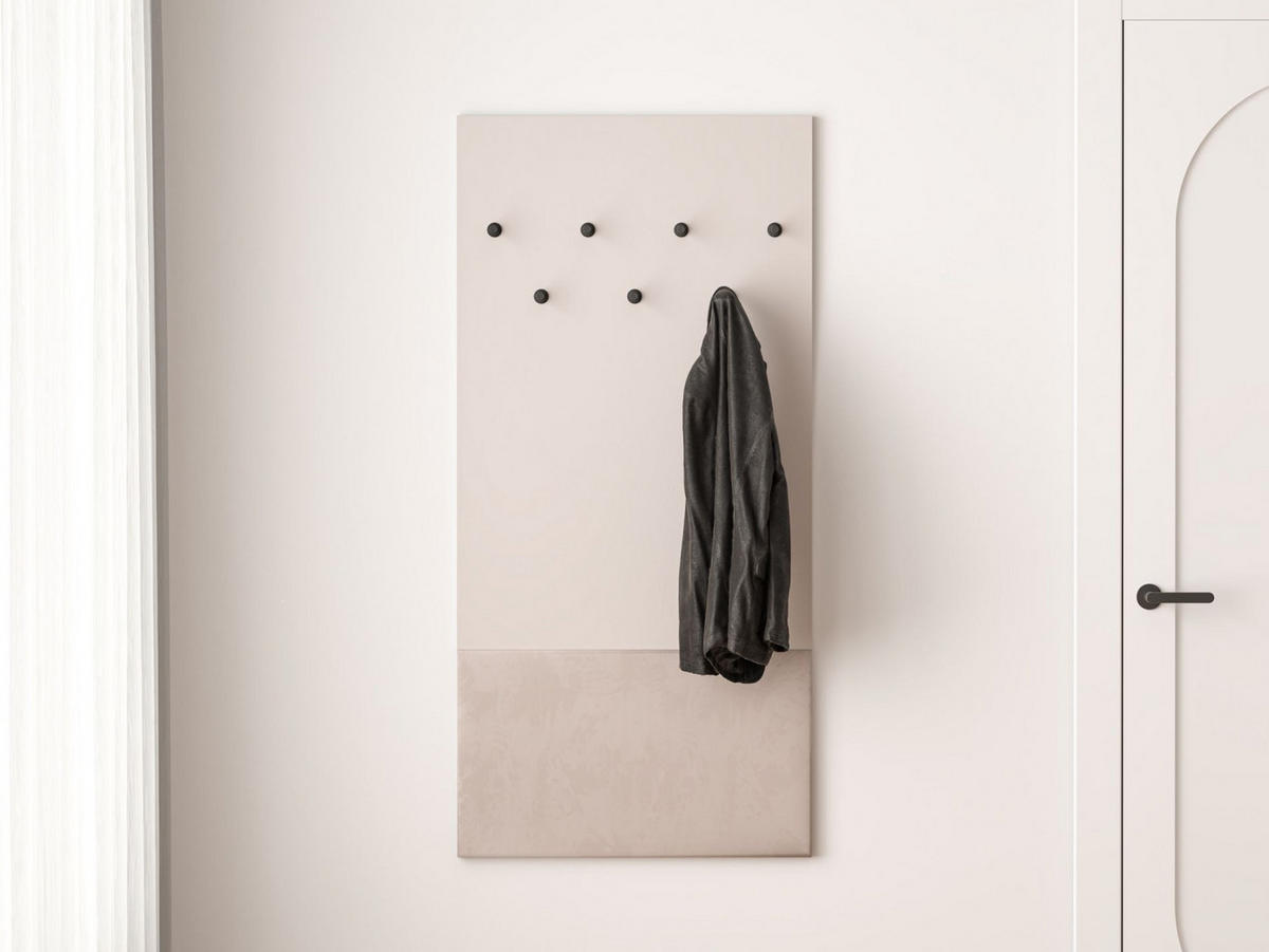 WANDGARDEROBE Dioce graubeige 69 cm - Taupe, Holzwerkstoff (68.9/143/3cm) - Selsey