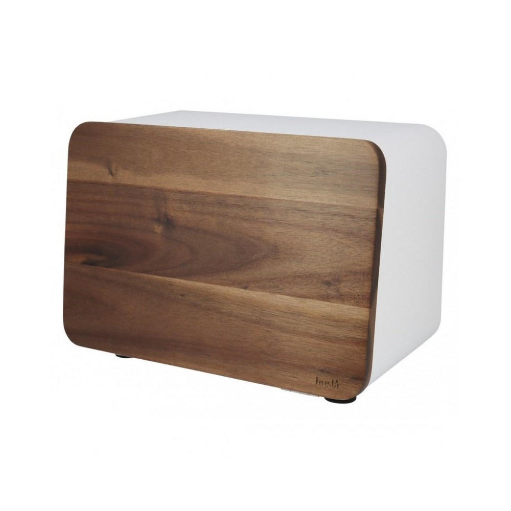 BROTKASTEN Braun 35/25/18.5 cm 7667 - Braun, Holz (25/18.5/35cm) - Husla 