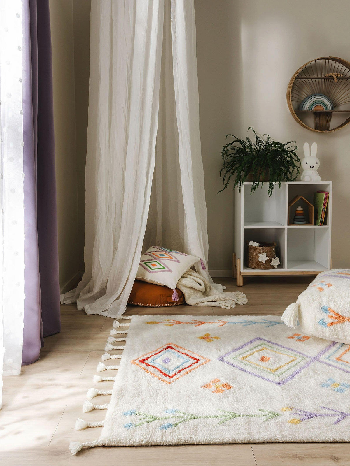 KINDERTEPPICH Malika Multicolor 160x230 cm - Multicolor, Textil (160/230cm) - Lytte