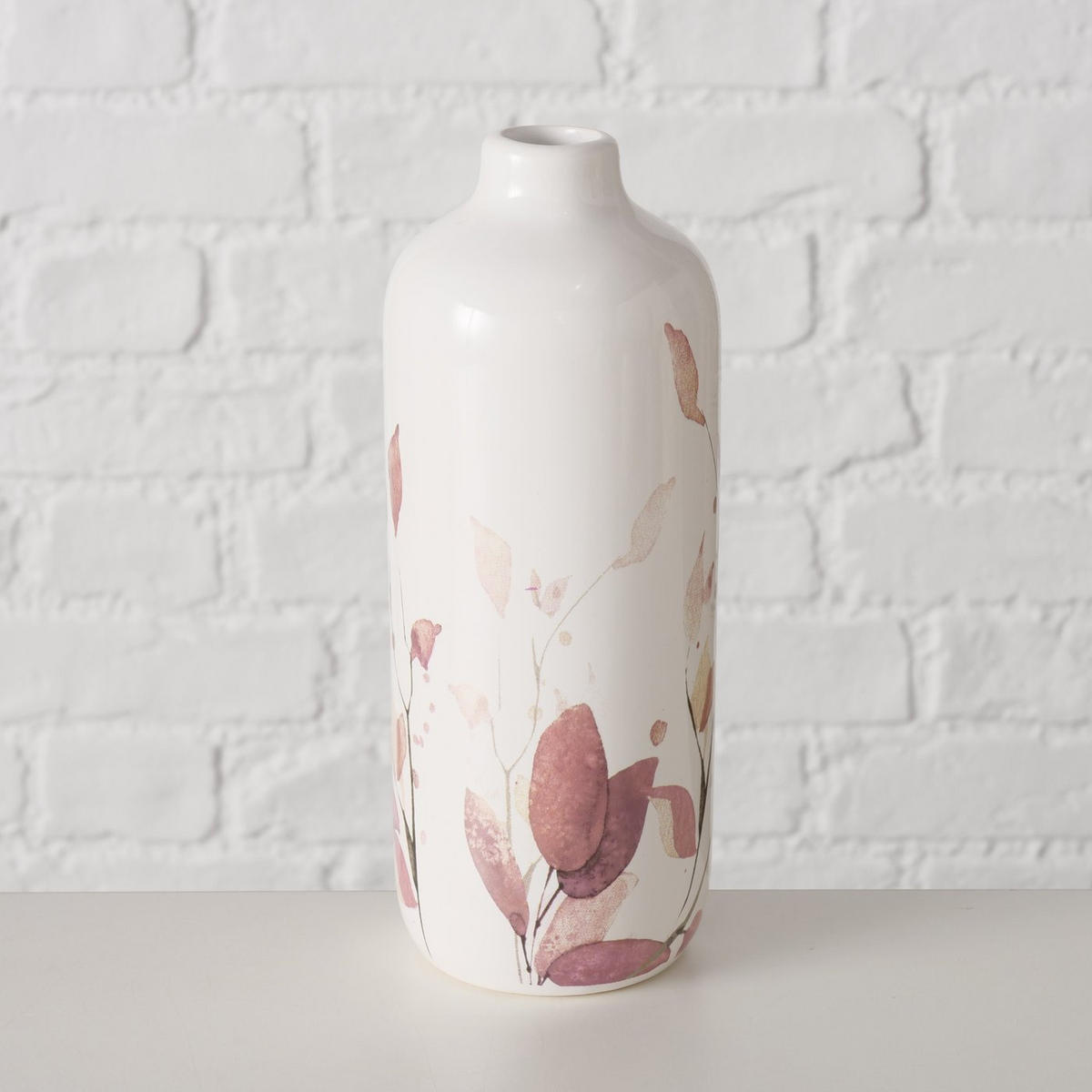 VASE Porzellan handbemalt Bernada 18,5 cm - Multicolor, Keramik (18.5cm) - Boltze Home