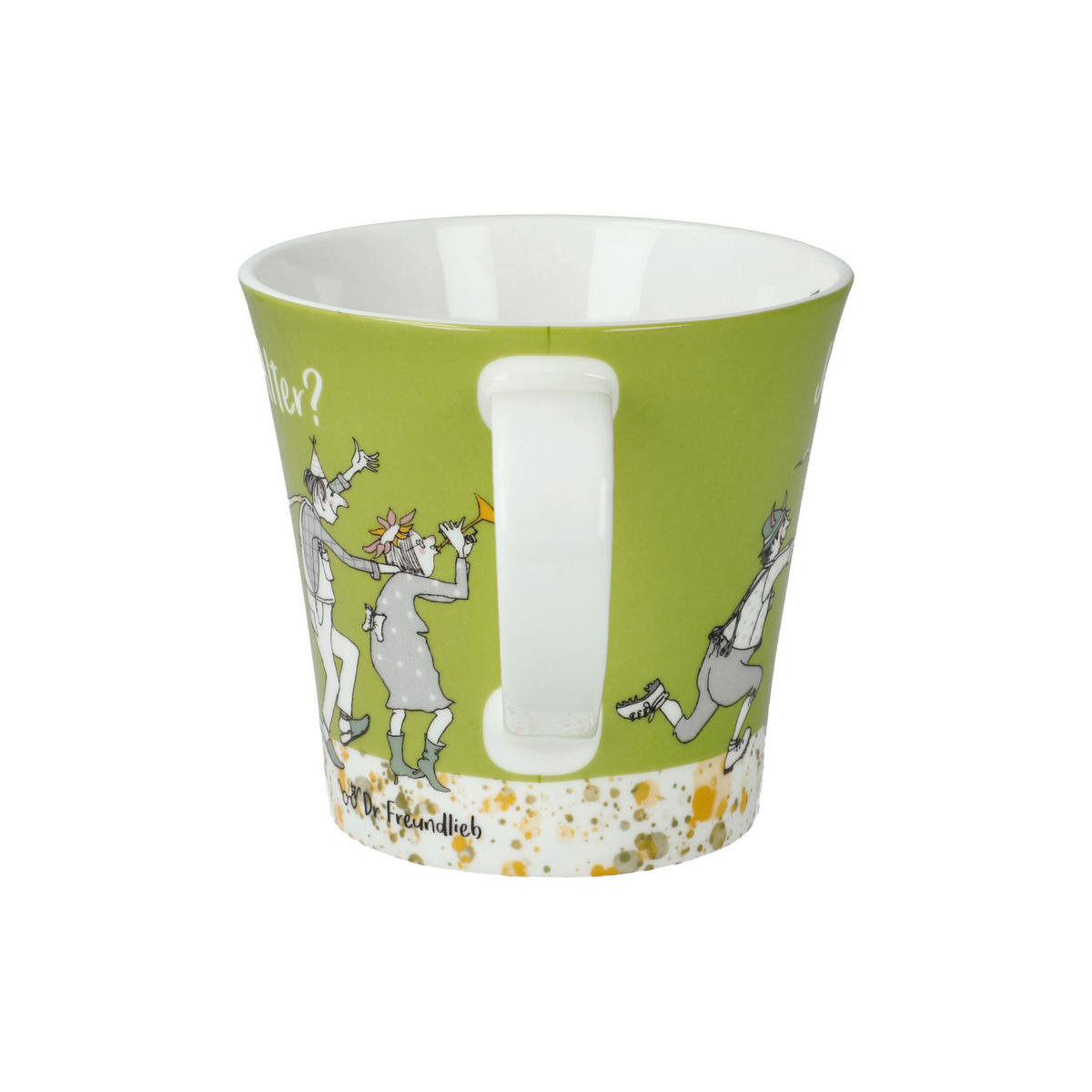 TEETASSE Barbara Freundlieb - Das beste Alter, Fine Bone China, Bunt, 350 ml - Multicolor, Keramik (0.35L) - Goebel