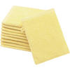 WASCHHANDSCHUH, 10er-Set, 16x21 cm, 100% Baumwolle, Gelb - Hellgelb, Textil (16/21cm) - Zollner