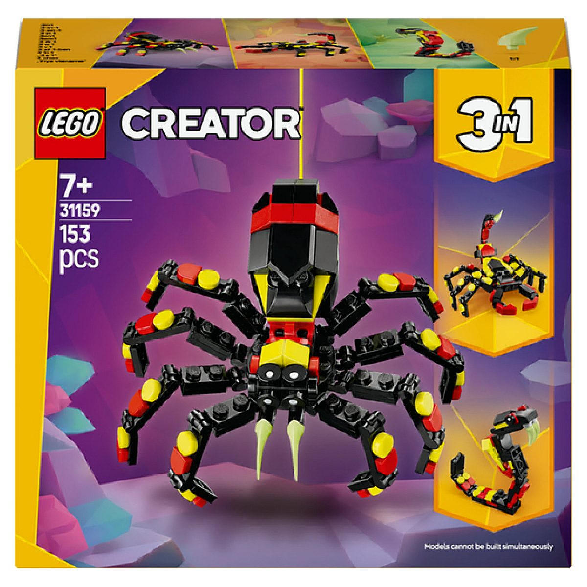 Lego Wildtier: Gelb 5x14x16 cm