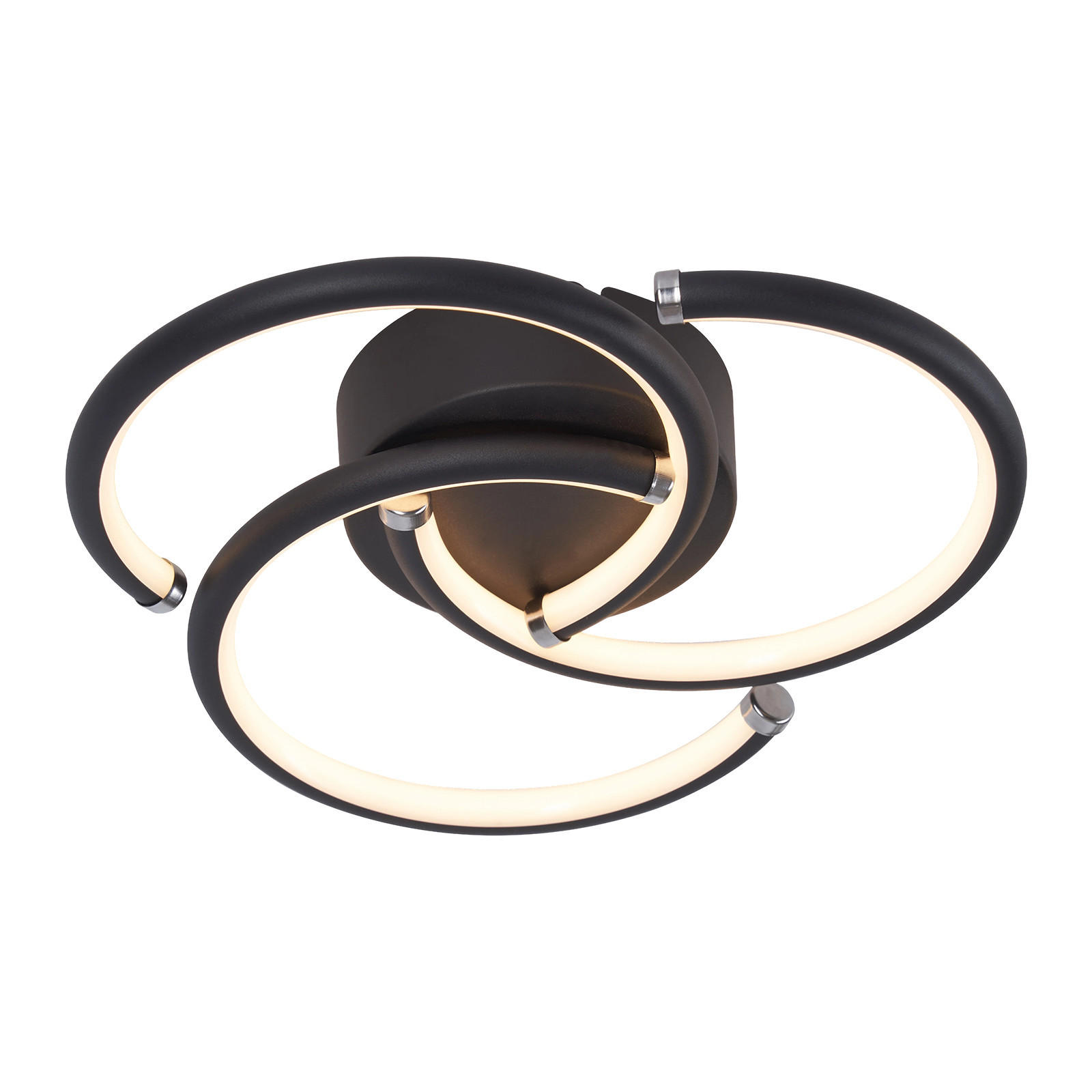 ZMH Led Schwarz 23.5x5.2x24 cm