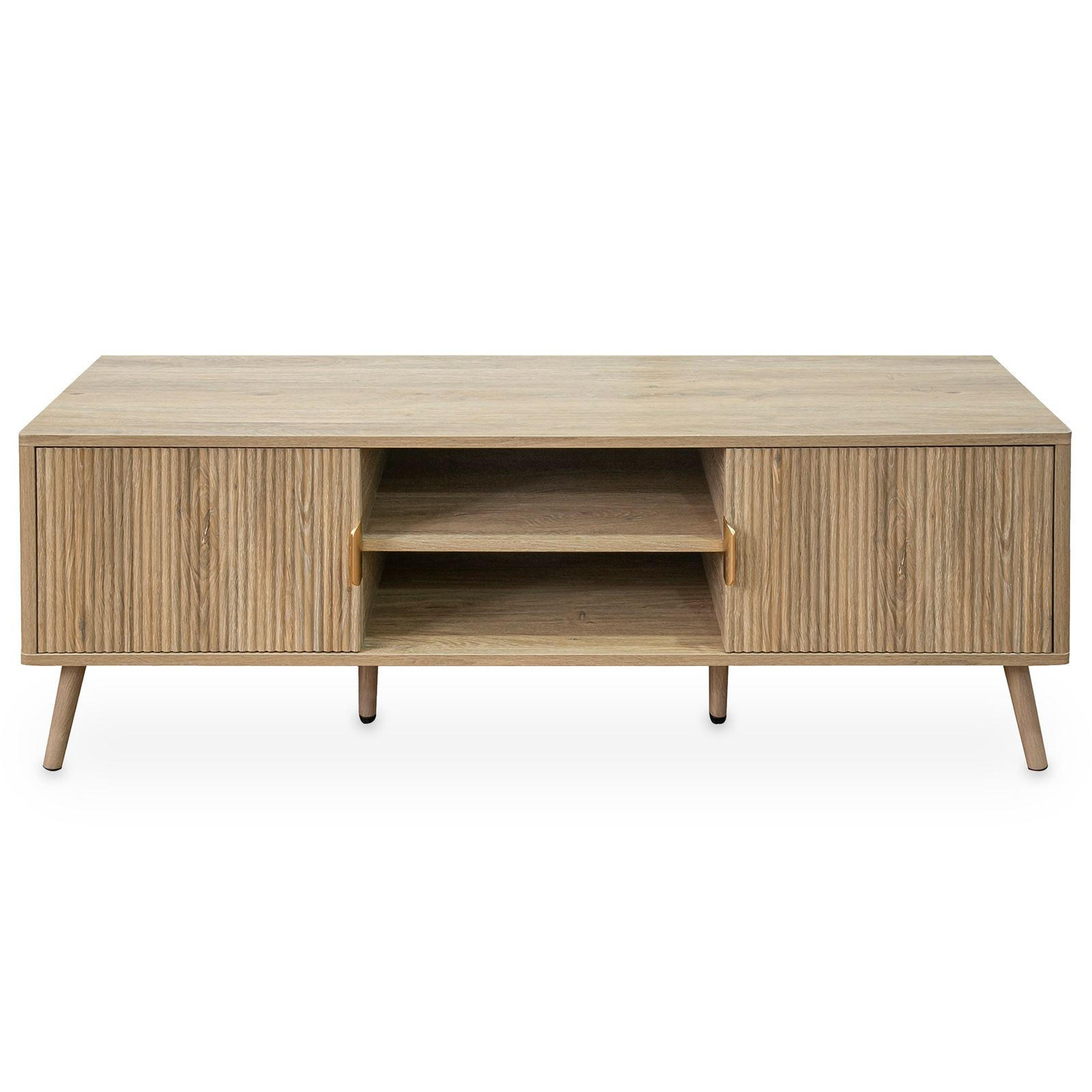 LOWBOARD ALMA Eiche - Eichefarben, Holzwerkstoff (137/45/40cm) - IDIMEX