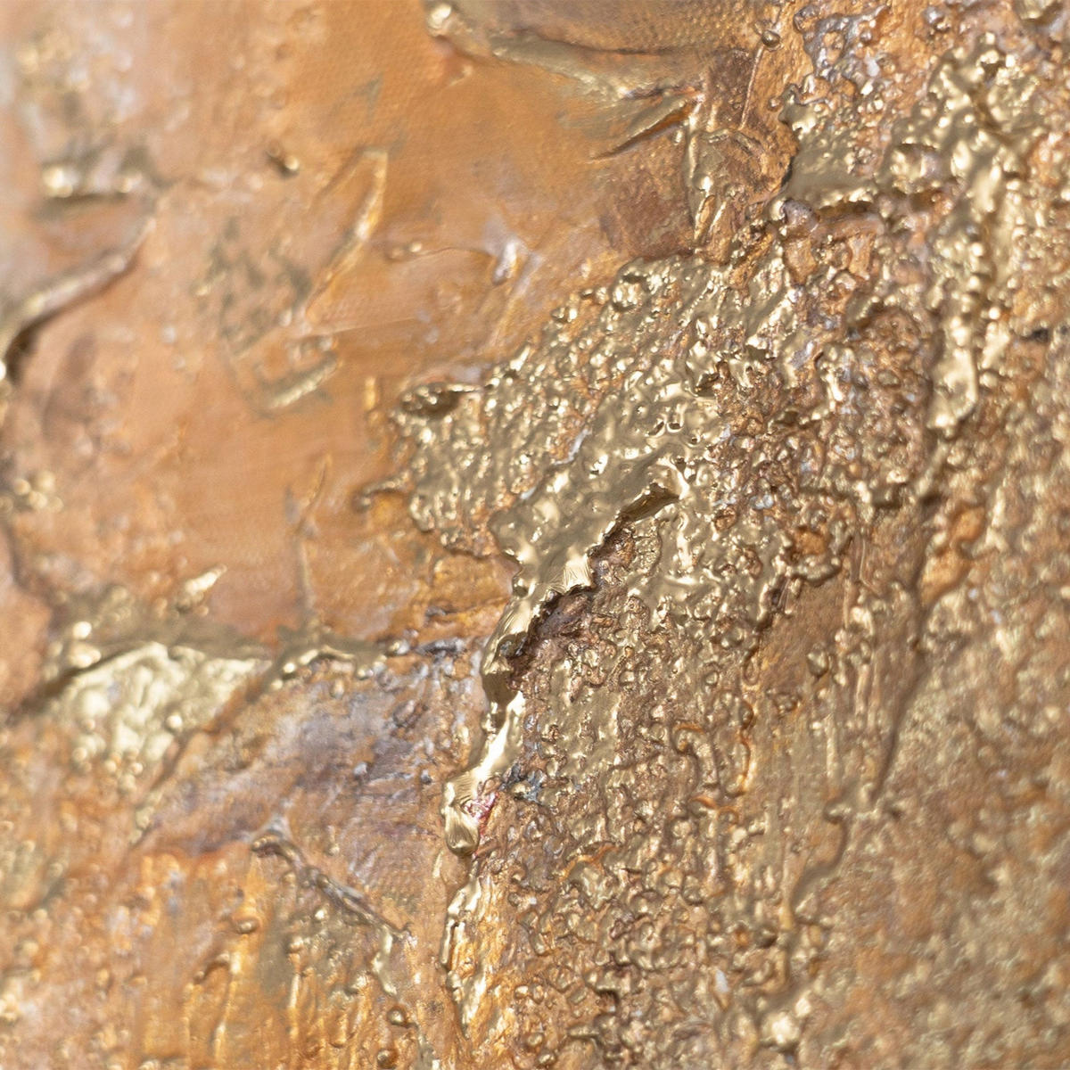 GEMÄLDE Honigdunst Schattenfugenrahmen Beige 140x100 cm - Beige, Holz (140/100cm) - YS-art gallery