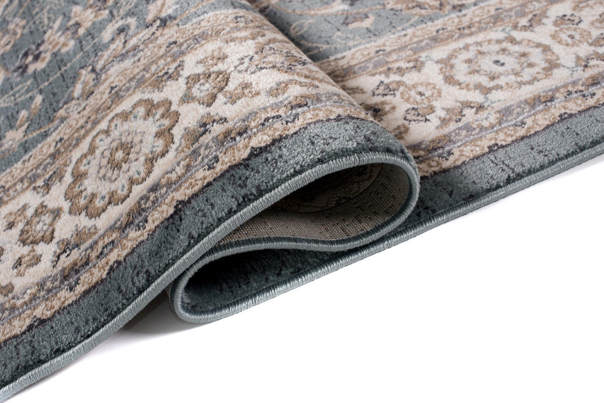 TEPPICH COLORADO Blau 160/220 cm - Blau, Kunststoff (160/220cm)