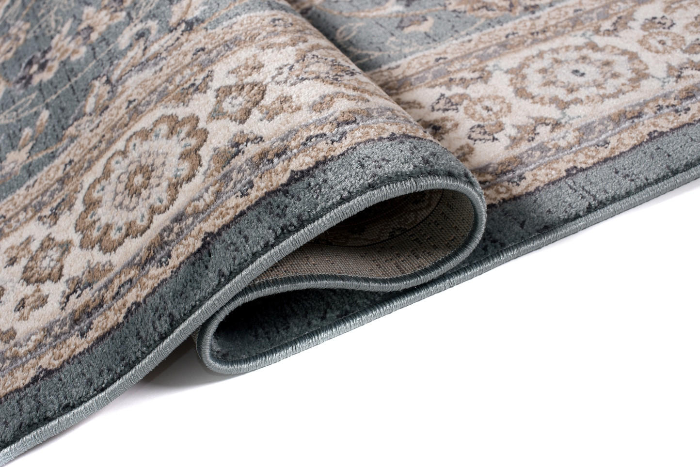 Thumbnail - Teppich, Blau, Kunststoff, 180x250 cm, Teppiche & Böden, Teppiche