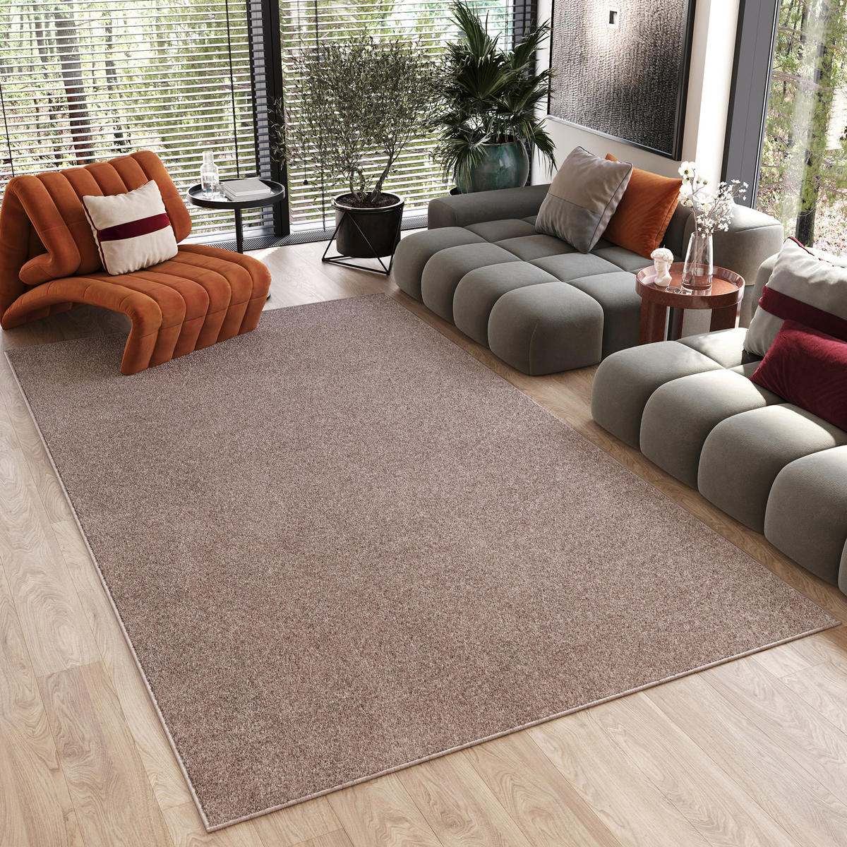 TEPPICH NOYAN Beige 240/340 cm - Beige, Kunststoff (240/340cm) - Tapiso