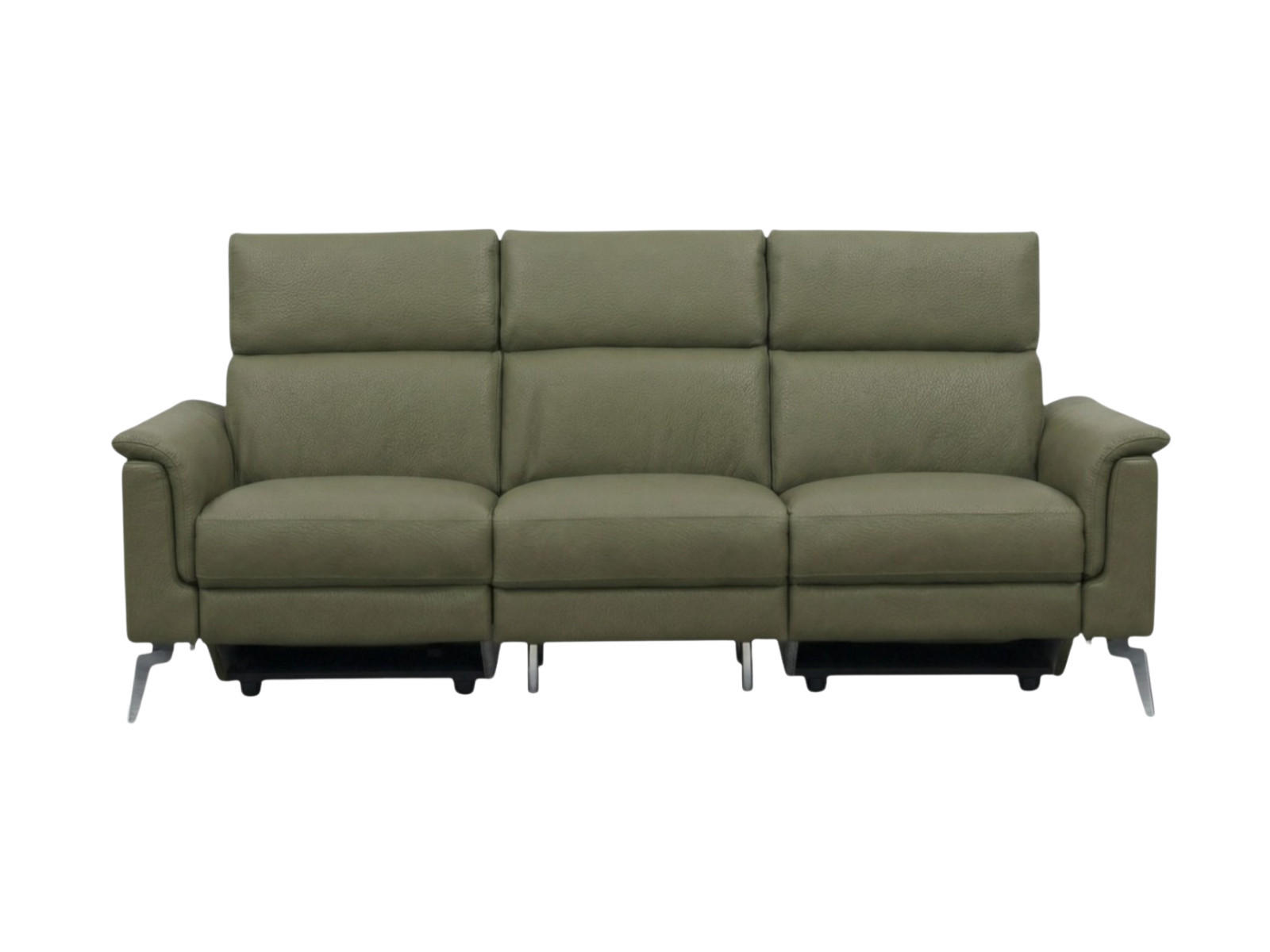 XXXLutz 3-Sitzer Olivgrün 220x102x98 cm
