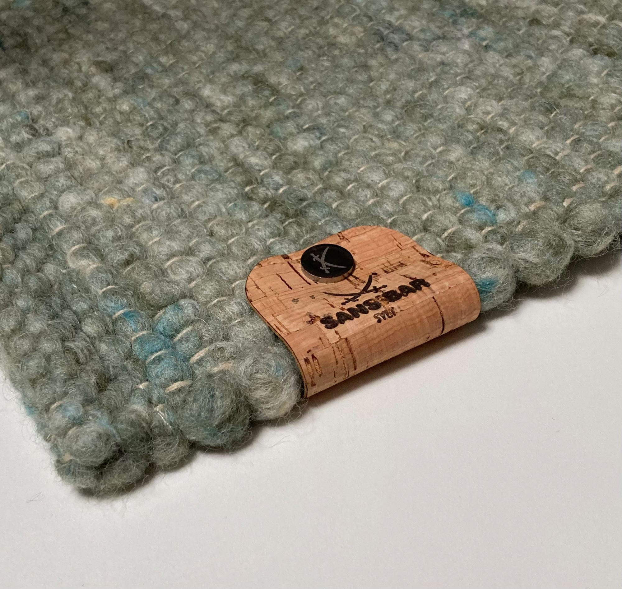 Thumbnail - Sansibar Sylt Webteppich, Grün, Textil, Uni, Rechteckig, 140x200 cm, für Fußbodenheizung geeignet, Teppiche & Böden, Tep...