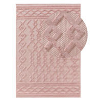 OUTDOORTEPPICH Bonte Rosa 80x150 cm - Rosa, Textil (80/1cm) - KUNSTLOFT