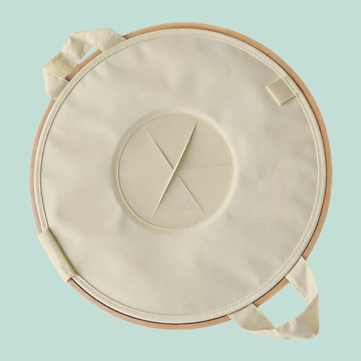 KONTAJNER na zber vratných fliaš - béžová, drevo/textil (40/75/40cm) - Relaxdays