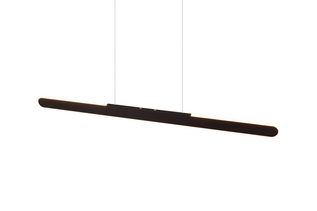 HÄNGELAMPE HELIOS - Schwarz - 0/0/150 cm - Schwarz, Metall (100/100/150cm) - Trio Leuchten